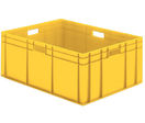 Stapelbehälter Juist 320 1 gelb 800 x 600 x 320 mm