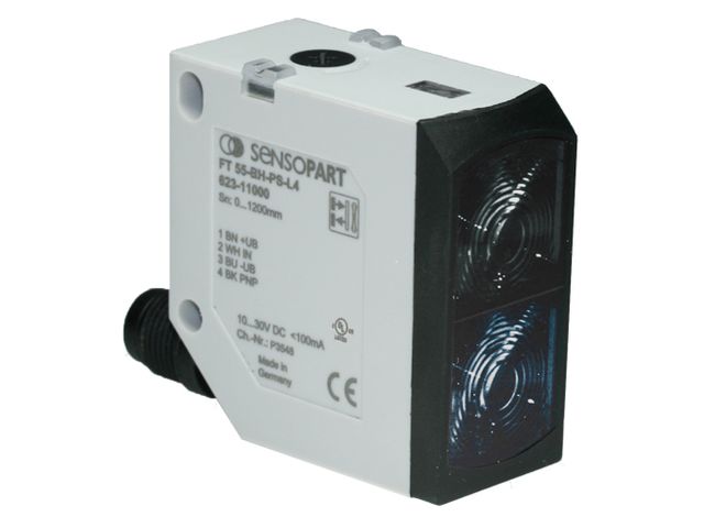 Reflexionslichttaster mit Hintergrundausblendung | FT 55-BH-PS-L4