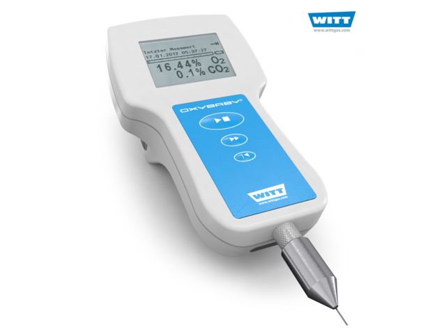 Tragbarer O2/CO2 Gasanalysator OXYBABY® M+ für Verpackungen mit Schutzatmosphäre