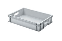 Stapelbehaelter Ronny 120 DG hellgrau 600 x 400 x 120 mm