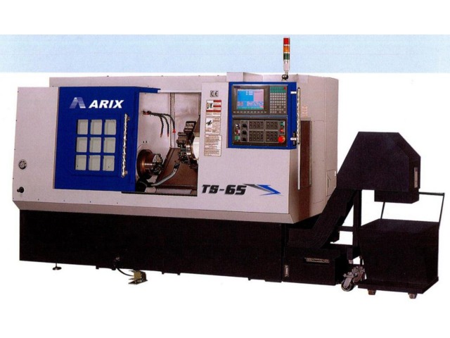 2-Achsen-Drehmaschine für die Stangenbearbeitung : TS 45 - 51 - 65