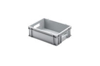 Stapelbehaelter Isy 120 DG hellgrau 400 x 300 x 120 mm