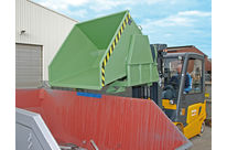 Kippbehälter Typ BK, Anbaugerät für Gabelstapler