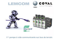 MINI-VAKUUMPUMPE MIT FELDBUS-KOMMUNIKATION, REIHE LEMCOM