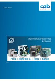 Katalog UHF RFID Etikettierungslösungen von cab