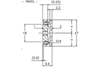 Teleskopschienen teilauszüge Stahl R28