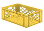 Stapelbehaelter Dina 210 2 gelb 600 x 400 x 210 mm
