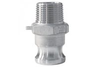 Aluminium Nockenwellenverschraubungen: Male Camlock Fitting - Typ F Adapter