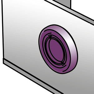 Würgestopfen - BÜLTE PLASTIQUES