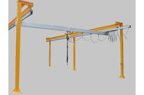 Handhabung von Brückenkranen Schwenk- &amp; Brückenkrane