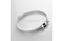 Schlauchschelle mit Rundbolzen für schwere Schlauchqualitäten