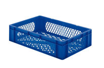 Stapelbehaelter Dina 145 3 blau 600 x 400 x 145 mm