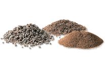 Walnussgranulate: imprägniert mit Schleifpaste