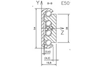 Linearführungen Stahl E50
