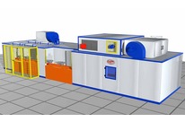 Lackierlinie für kleine teile