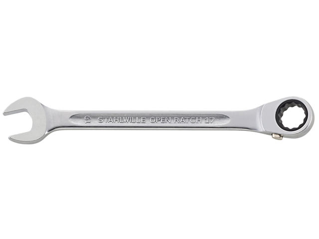 Ratschen-Ringmaulschlüssel OPEN-RATCH - 17