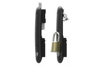 Schwenkgriff mit Druckknopf 1185