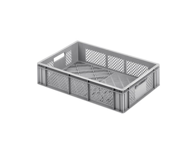  Stapelbehaelter Richess 135 2 grau 600 x 400 x 133 mm