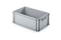 Stapelbehaelter Ronny 220 OG hellgrau 600 x 400 x 220 mm