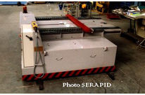 Schienengebundener Wagen mit einfacher Plattform