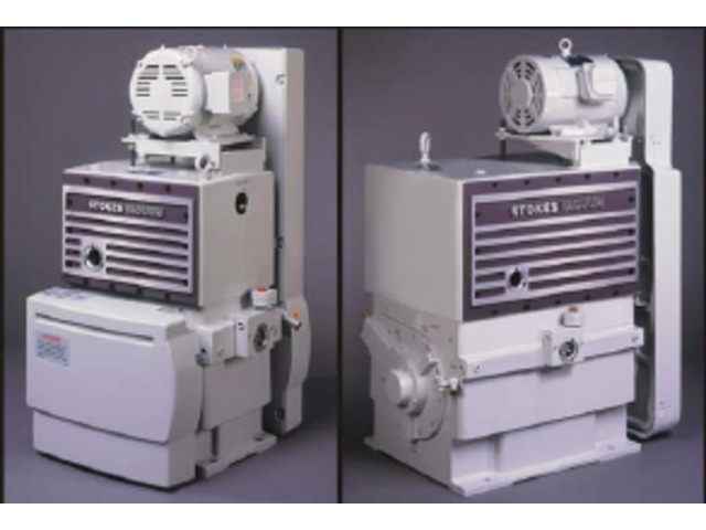 Ölgedichtete Pumpen der Baureihe Stokes Microvac : 212J 230/460 V, 3Ø, 60 Hz (230/460 V-Spule)
