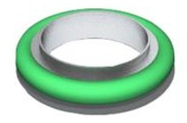 ISO 160 Co-Seal-Dichtung (Nitril) für Vorvakuum