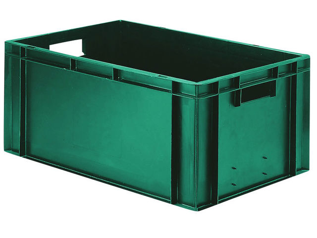 Stapelbehaelter Dina 270 1 gruen 600 x 400 x 270 mm