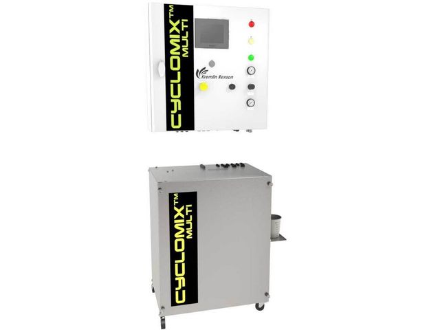 Cyclomix® Multi Airspray elektronische Misch- und Dosieranlage für mehrere Komponenten