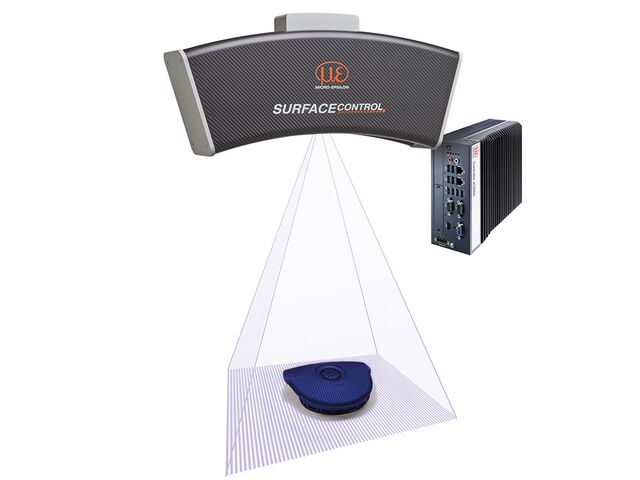 3D-Snapshot-Sensor zur Oberflächenprüfung großer Objekte | surfaceCONTROL 3D 2500