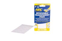Klebebänder in Blisterverpackung - Removable transparent pads - HT2525
