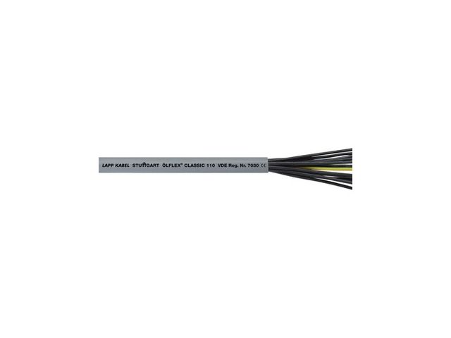 VDE-registrierte ölbeständige PVC Steuerleitung | ÖLFLEX CLASSIC 110 7G1