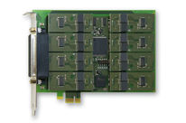 1- bis 8-fach serielle Schnittstellen, RS232, RS422, RS485, 20 mA CL, PCI-Express