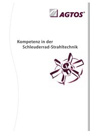 Katalog AGTOS Kompetenz in der Schleuderrrad-Strahltechnik
