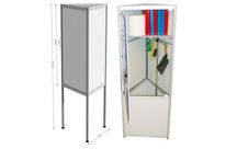 Magnetischer Ständer für Aushänge 3 Seiten | TRISPACE