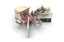 Rotationsformmaschine: 4-Arm-Turm