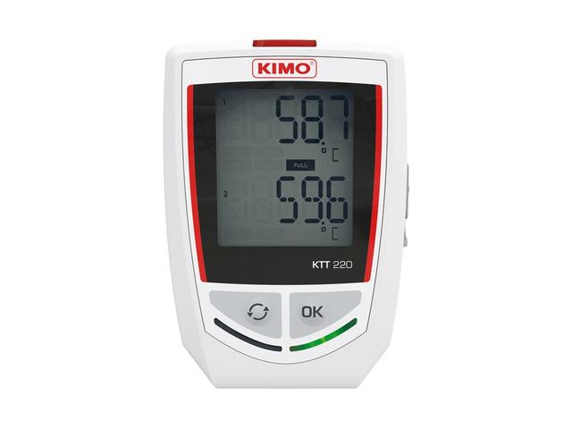 KTT 220: Temperatur Autonome Datenlogger 