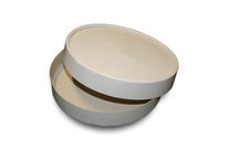 Gebördelte Pappdose für Käse