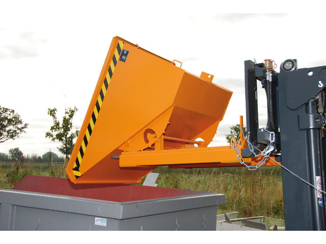 Kippbehälter Typ EXPO, Anbaugerät für Gabelstapler