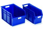 Lagerkästen aus recyceltem kunststoff