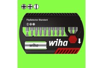 Wiha : WIHA- Embouts - Coffrets d&amp;#039;Embouts - FlipSelector Standard Mélangé, Fente, Phillips, Pozidriv, 13 pièces