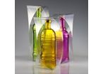 Seufert Transparente Verpackungen präsentiert schwungvolle Flaschenverpackung
