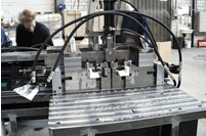 Fertigungsinsel für Rückenlehnen