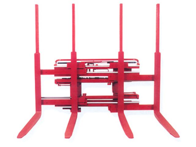 Freisicht Doppelpalettenklammer