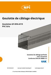 Industrielle PVC-Kabelkanäle