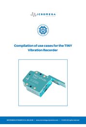 Katalog Weissbuecher :  Zusammenstellung von Anwendungsfällen für den TINY Vibration Recorder