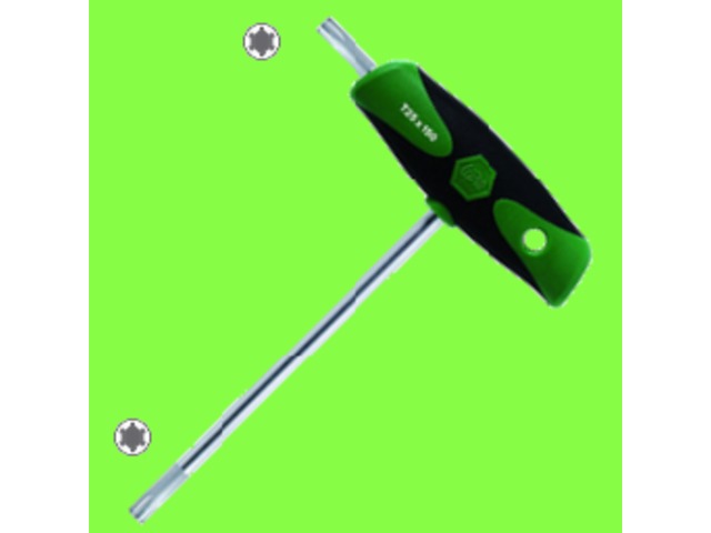 Wiha : WIHA- Clés Mâles - Clés Mâles Six Pans ComfortGrip - Clé TORX® avec Manche en T ComfortGrip avec Lame Latérale