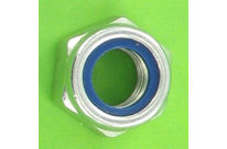 Feingewindeschrauben : Steigung 150 - Ecrou Hexagonal Autofreiné Nylstop Pas 150 Acier Z.Blanc