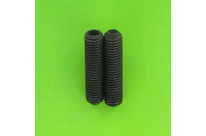 Innensechskantschrauben : Gewindestift mit Innensechskant -  - Gewindestift Innensechskant mit Ringschneide Stahl 14.9 Schwarz DIN 916