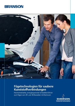 Fügetechnologien für saubere Kunststoffverbindungen
