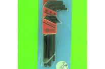 Innensechskantschrauben : Steckschlüssel - Satz mit 9 Steckschlüsseln Kugelkopf 1,5 bis 10